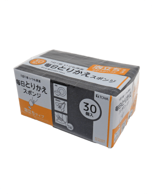 TOWA 毎日とりかえスポンジ＆クリーナー 泡立ち