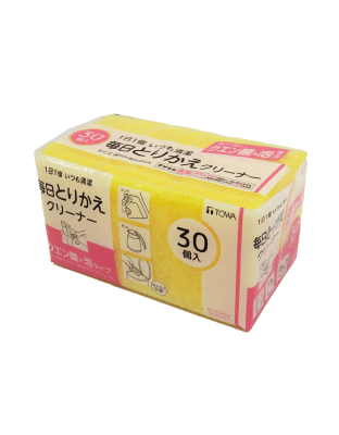 TOWA 毎日とりかえスポンジ＆クリーナー クエン酸